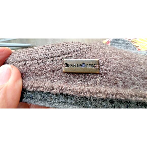 Haflinger Wool Classic brown elephant Clogs Sz 6/EU 37 Slip On Slippers Germany - Picture 3 of 7